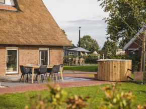Farmhouse with a decorative fireplace in Zuna